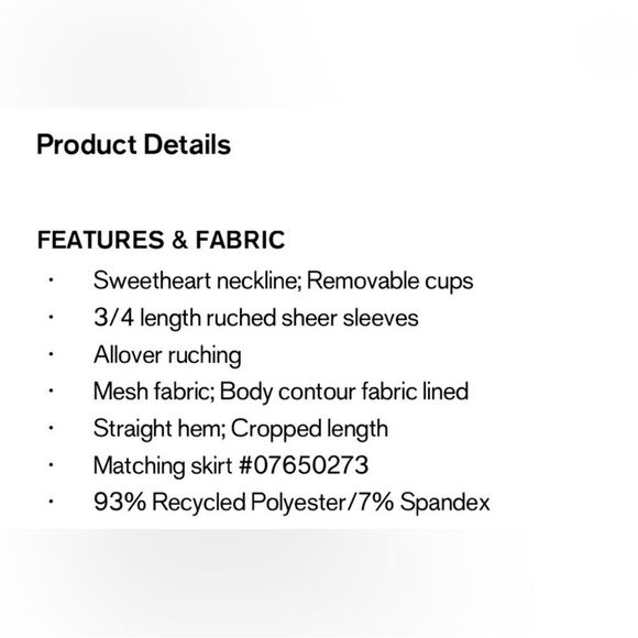 EXPRESS Body Contour Mesh Crop Top With Removable Cups - Picture 10 of 12